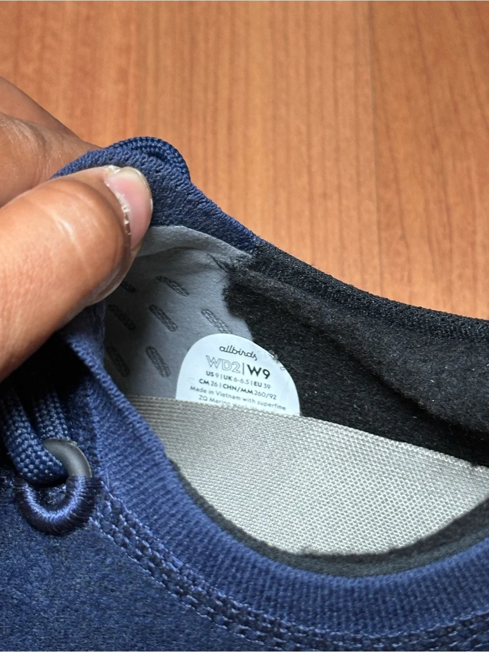 allbirds Women’s  Wool Dashers in Navy